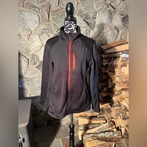 CB Sport Zip Up Black Jacket L